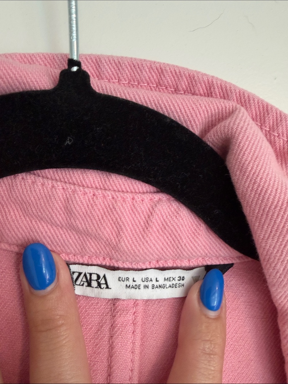 ZARA Pink Women's Shacket